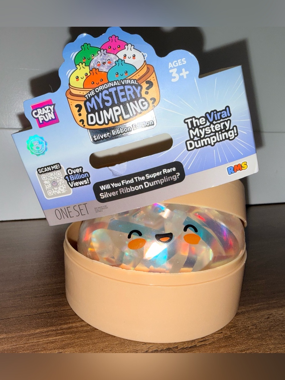RMS Crazy Fun Original Viral Mystery CHASE Silver Ribbon Edition RARE